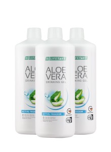 3x Aloe Vera Drinking Gel Active Freedom (Set)